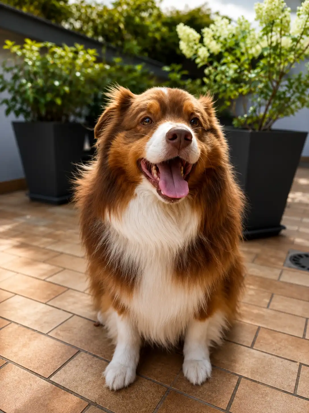 Chien fraîchement toiletté à domicile dans le Grand Nancy
